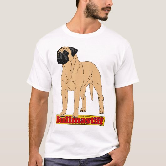 Bullmastiff T-Shirt (Vorderseite)