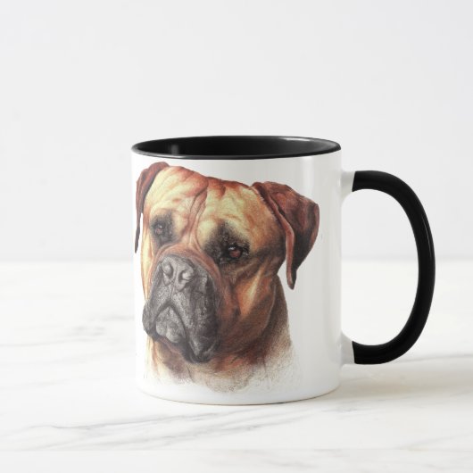 Bullmastiff Tasse (Rechts)