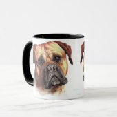 Bullmastiff Tasse (Vorderseite Links)