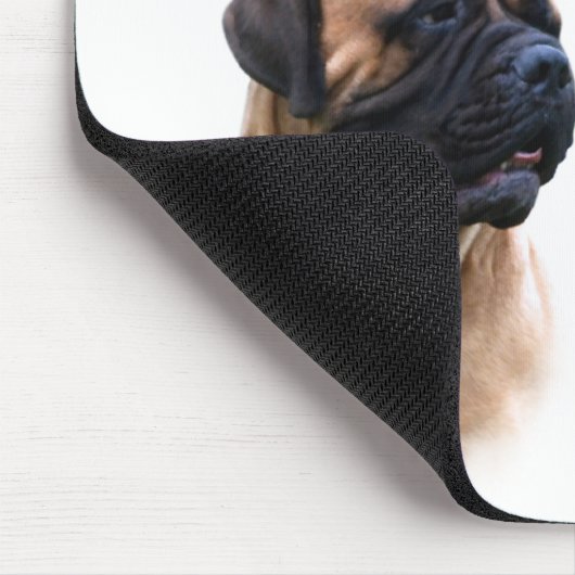 Bullmastiff Trick Mousepad (Ecke)