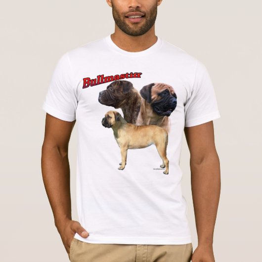 Bullmastiff Trio 2 T-Shirt (Vorderseite)