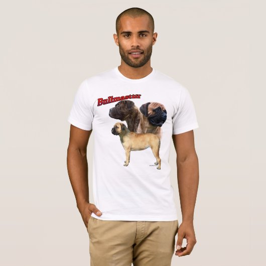 Bullmastiff Trio 2 T-Shirt (Vorne ganz)