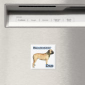 Bullmastiff Vater 4 - Magnet (In Situ (Geschirrspüler))