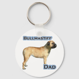 Bullmastiff Vater 4 - Schlüsselanhänger