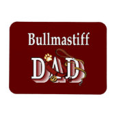 Bullmastiff Vater Magnet (Horizontal)