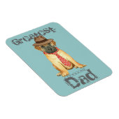 Bullmastiff Vater Magnet (Rechte Seite)