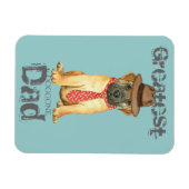 Bullmastiff Vater Magnet (Horizontal)