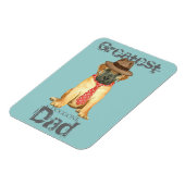 Bullmastiff Vater Magnet (Linke Seite)