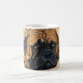 Bullmastiff Wart - Hundebüt Art Kaffeetasse (Mittel)