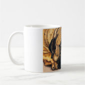 Bullmastiff Wart - Hundebüt Art Kaffeetasse (Links)