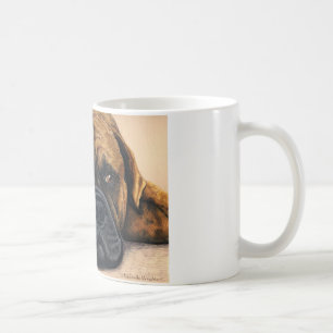 Bullmastiff Wart - Hundebüt Art Kaffeetasse