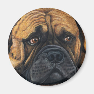 Bullmastiff Wart - Hundebüt Art Magnet