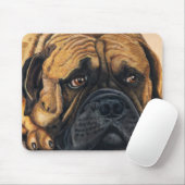Bullmastiff Wart - Hundebüt Art Mousepad (Mit Mouse)