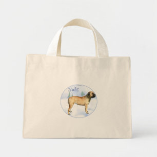 Bullmastiff Weihnachten Bag Mini Stoffbeutel