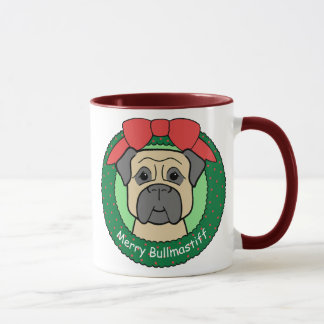 Bullmastiff Weihnachten Tasse