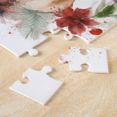 Bullmastiff Weihnachtsmann Festliche Jungfrau Puzzle (Seite)