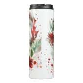 Bullmastiff Weihnachtsmann Festliche Jungfrau Thermosbecher (Rückseite)