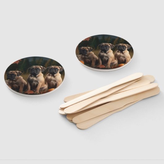 Bullmastiff Welpe Autumn Delight Pumpen Fächer (Non-assembled)