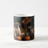 Bullmastiff Welpe Autumn Delight Pumpen Kaffeetasse (Mittel)