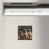 Bullmastiff Welpe Autumn Delight Pumpen Magnet (In Situ (Geschirrspüler))