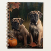 Bullmastiff Welpe Autumn Delight Pumpen Planer (Vorderseite)