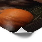 Bullmastiff Welpe Autumn Delight Pumpen Poster (Ecke)