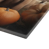 Bullmastiff Welpe Autumn Delight Pumpen Schneidebrett (Ecke)