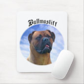 Bullmastiff Wolken Mousepad (Mit Mouse)