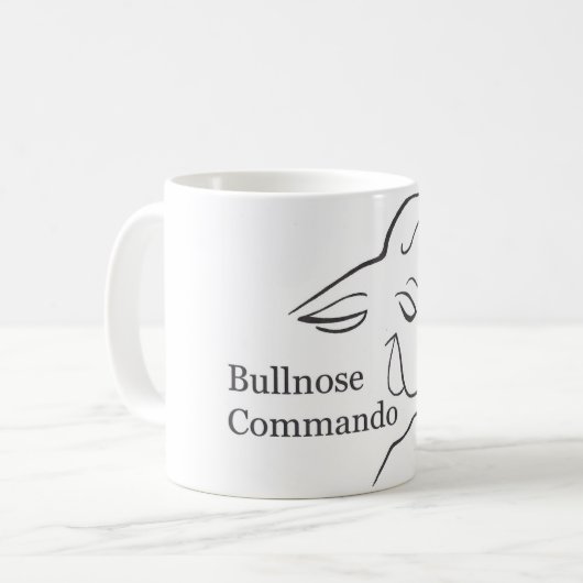 BullnoseCommando Kaffeetasse (Vorderseite Links)