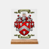 Bullock Coat Acrylschild (Vorderseite)