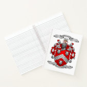 Bullock Wappen Spiral Notebook Notizblock (Innenseite)