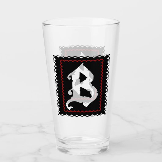 Bullpew-Block solo initial Glas (Vorderseite)