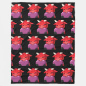 Bullpew Liebe Fleecedecke (Vorderseite)