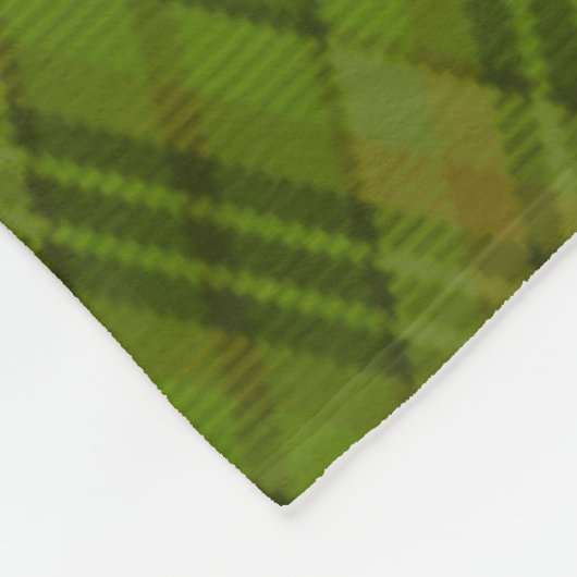 Bullpew Lime Green Fleece Blanket (Ecke)