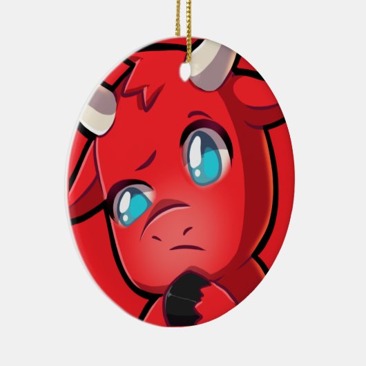 Bullpew-Sus Keramik Ornament (Rechts)