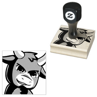 Bullpew-Tintenstempel Gummistempel