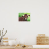 Bullprint 11"x14" poster (Küche)