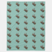 Bullreiter Fleecedecke (Vorderseite)