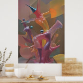 Bullrider - Ken Gage Art Poster (Küche)