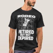 Bullrider Remüder Reiten Rodeo Bull T-Shirt (Vorderseite)