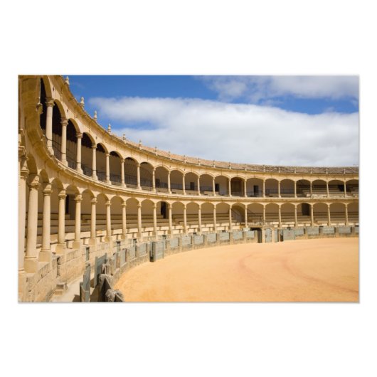 Bullring in Ronda Fotodruck (Vorne)