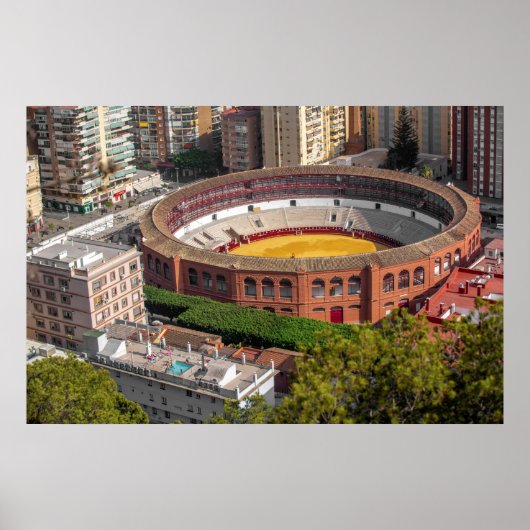 Bullring von La Malagueta Poster (Vorne)