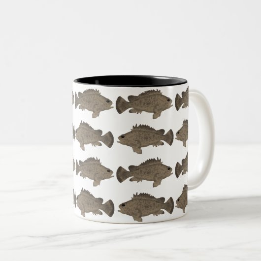 Bullrout Zweifarbige Tasse (VorderseiteRechts)