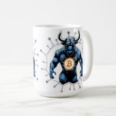 Bullrun crypto bull bitcoin kaffeetasse (VorderseiteRechts)