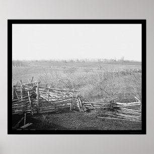 BullRun-Schlachtfeld 1861 Poster