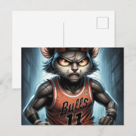 Bulls -2 postkarte