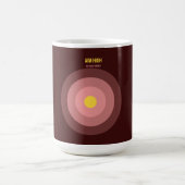 Bulls Eye — 90er Maximalist-Kaffeetasse | Retro Kaffeetasse (Mittel)