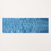 Bulls Eye Gefärbte Krawatte Yogamatte (Rückseite (Horizontal))