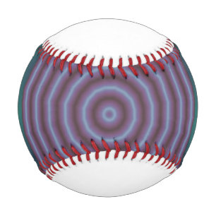 Bulls Eye-Muster mit Namen Baseball