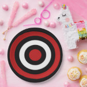 Bull's Eye Pappteller (Party)